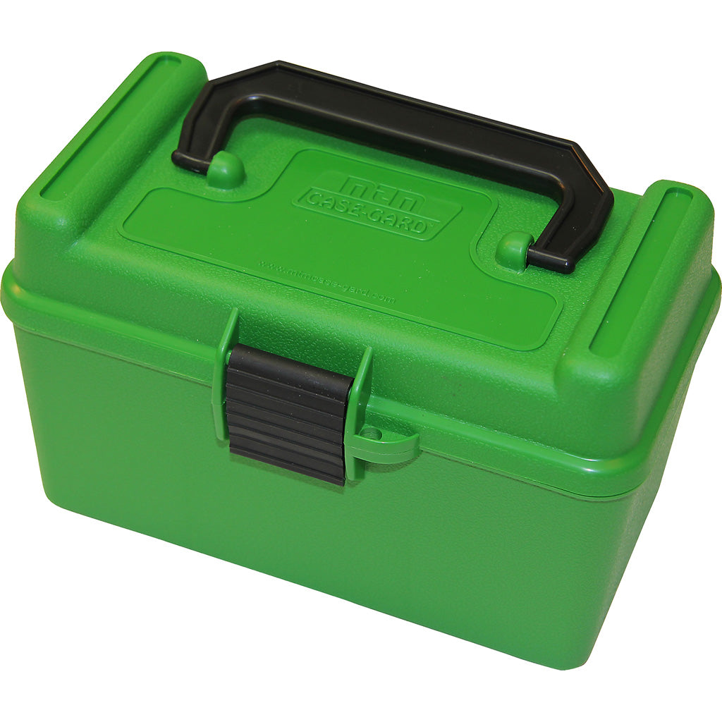 MTM DELUXE AMMO BOX 50-ROUNDS