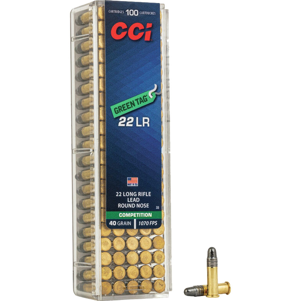 CCI GREEN TAG 22LR 40GR