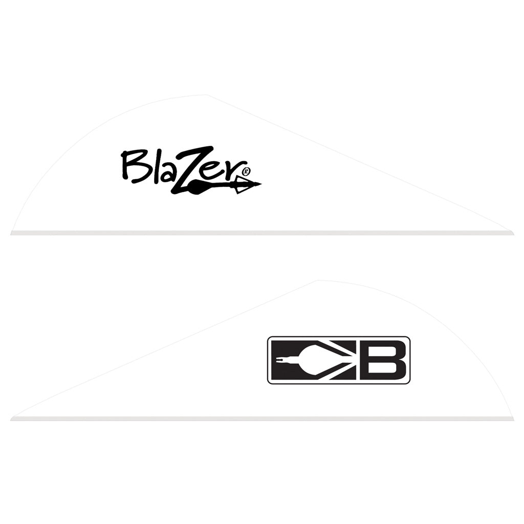 Bohning Blazer Vanes White 1000 pk.