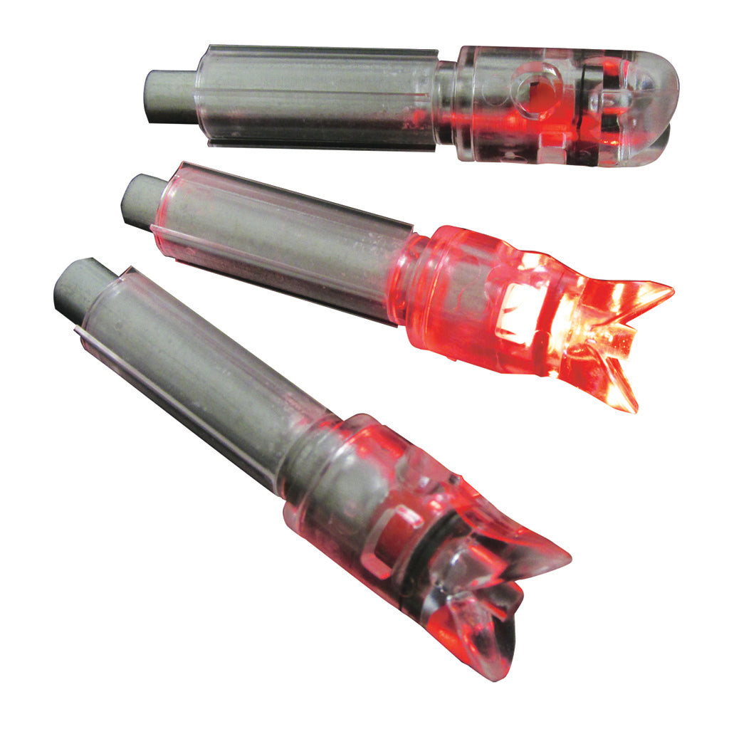 GWS Lighted Crossbow Nocks Red 3 pk.