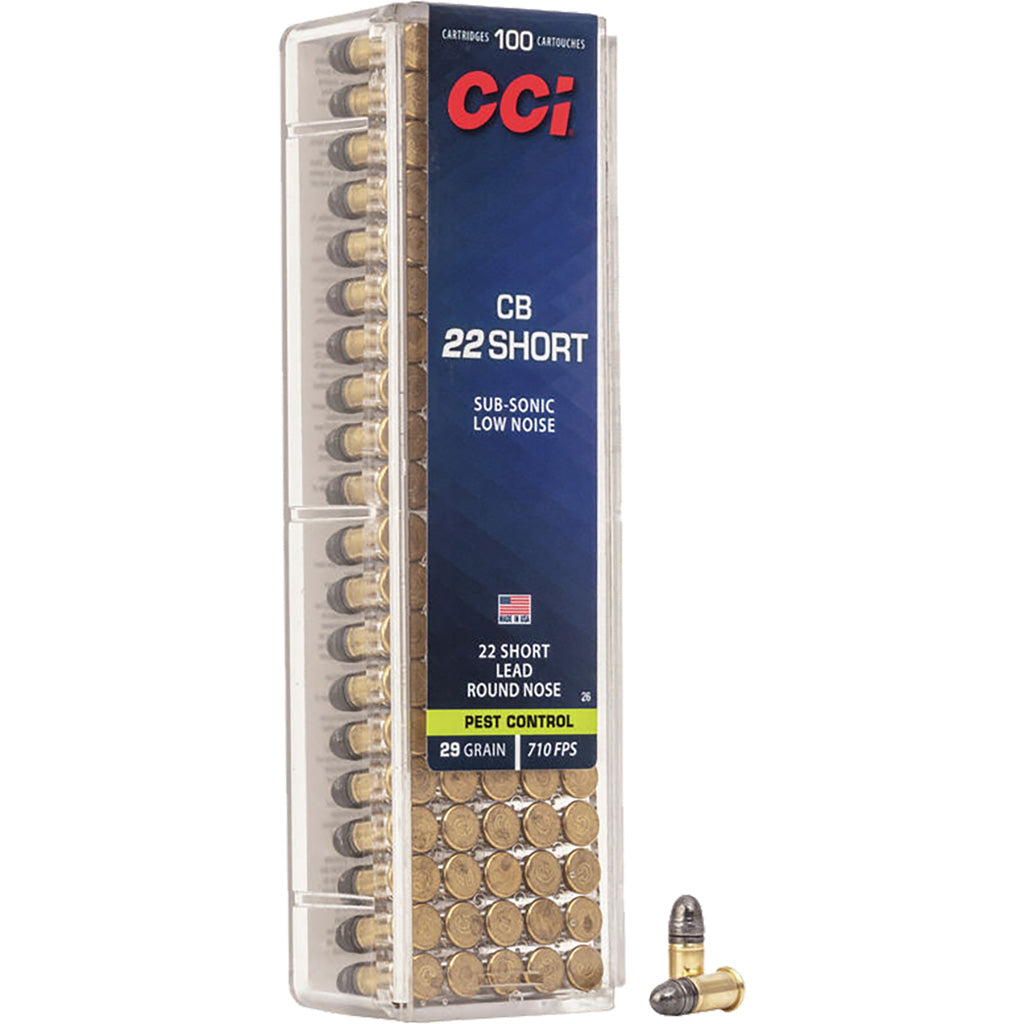 CCI CB 22 SHORT 29GR LEAD-RN