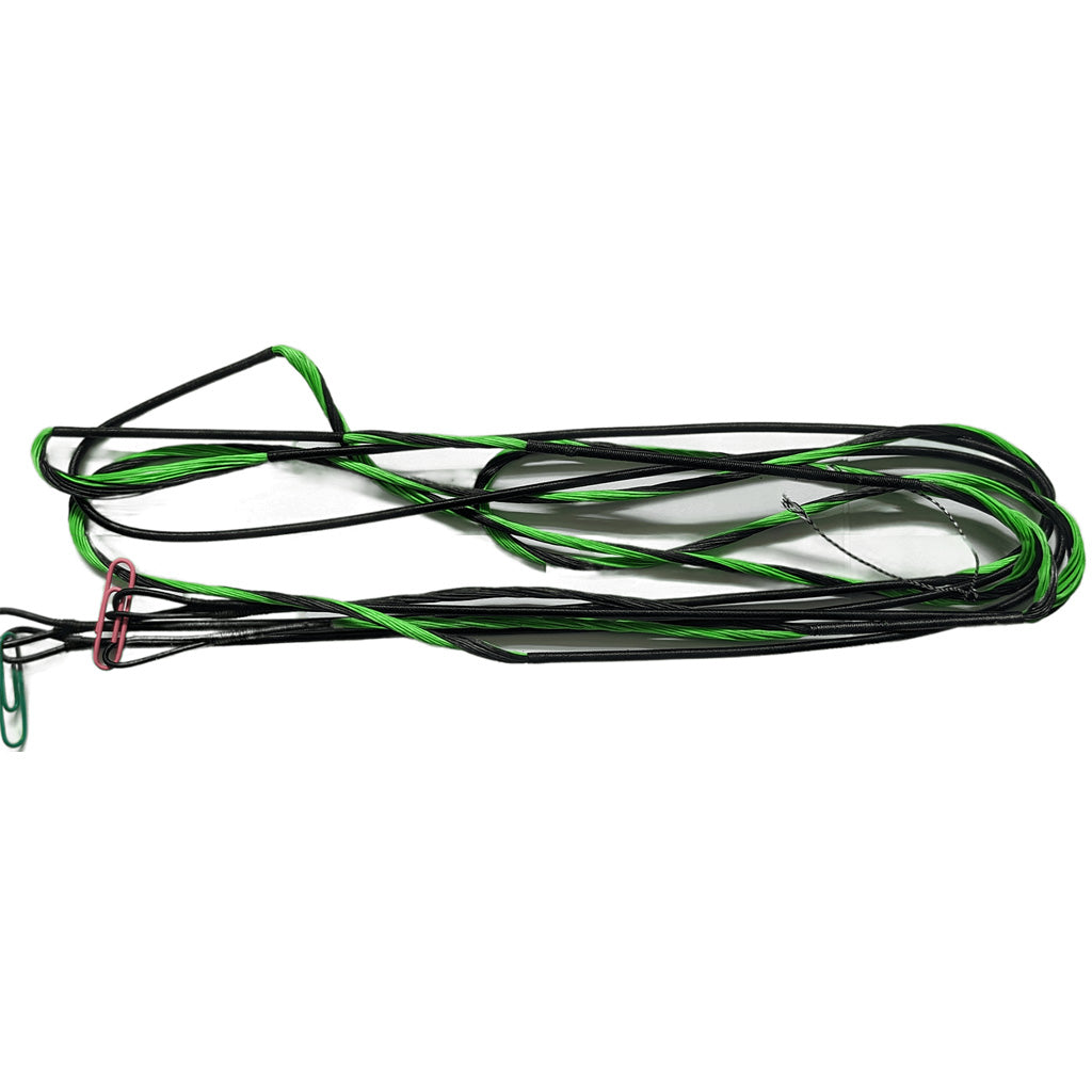 J and D Genesis String and Cable Kit Black/Flo Green D97