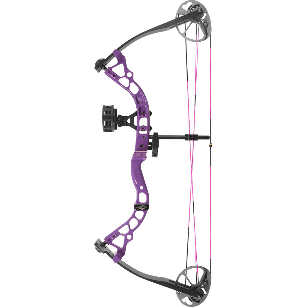 Diamond Atomic Bow Package Purple 12-24 in. 29 lbs. LH
