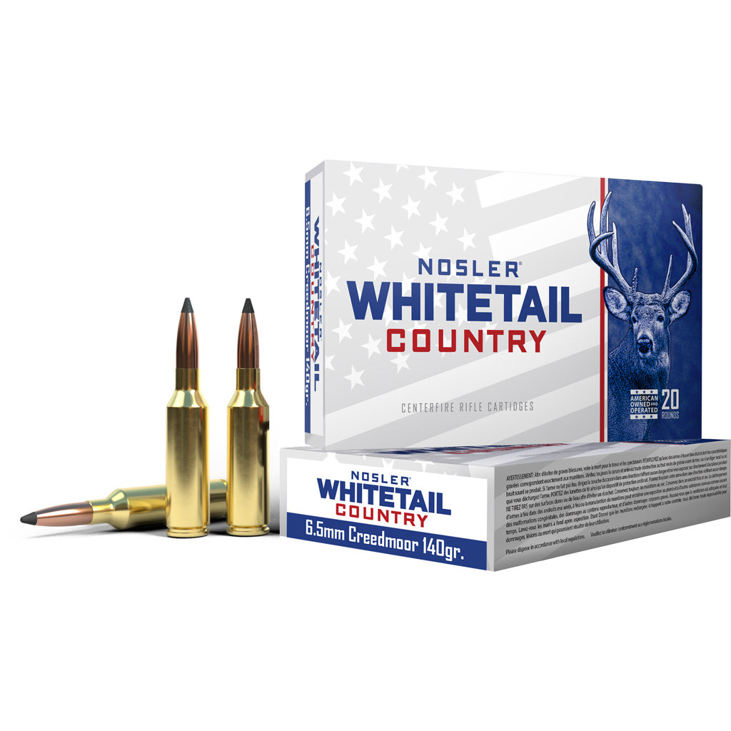 NOSLER WHITETAIL 6.5CM 140GR