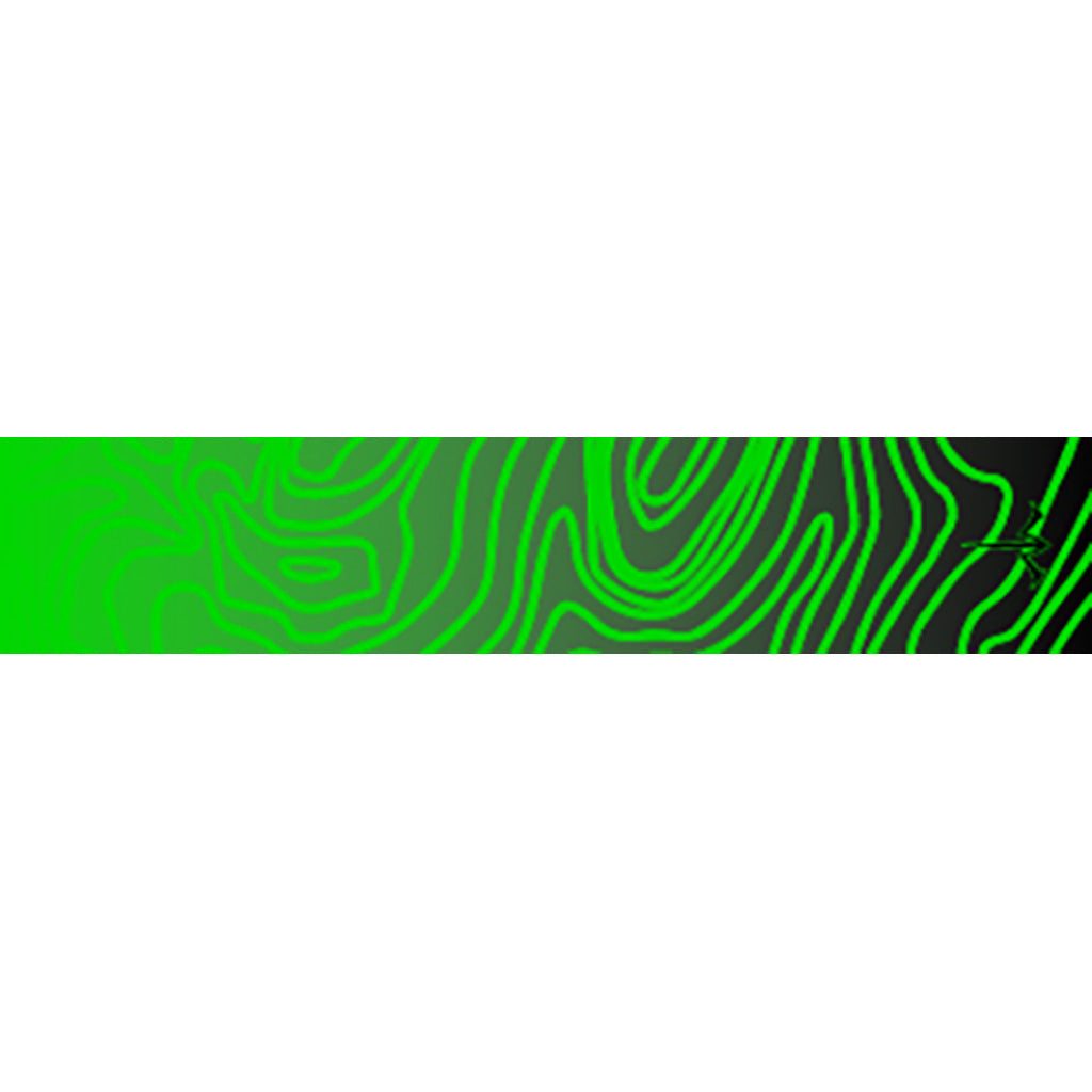 White Water Archery Topo Fade Arrow Wraps Green 5 in. x 1.125 in. 15 pk.