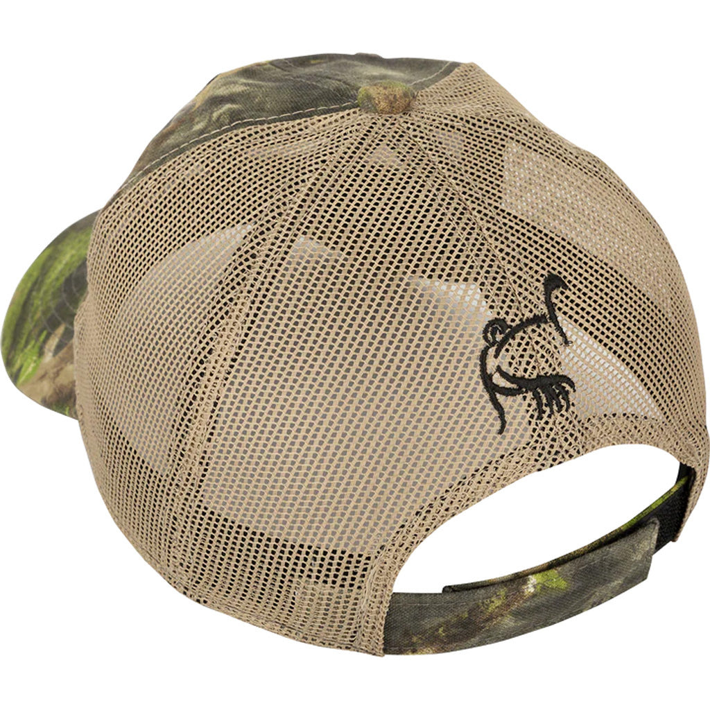 Drake Ol' Tom Ol Tom Camo Mesh Back Logo Cap MO Bottomland OSFM