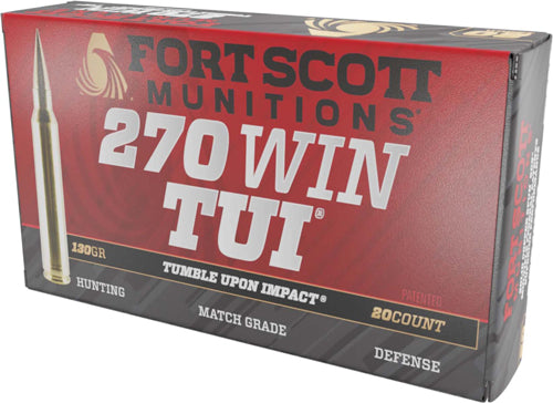 FORT SCOTT 270 WIN 130GR TUI
