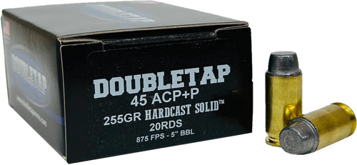 DOUBLETAP 45ACP+P 255GR SWC