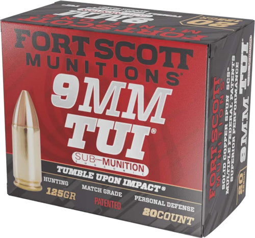 FORT SCOTT 9MM LUGER 125GR TUI