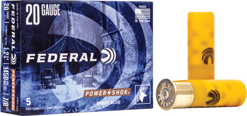 FEDERAL POWER SHOK 20GA 2.75"