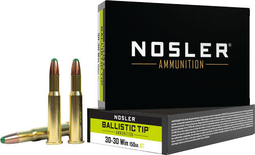 NOSLER BT 30-30 WIN 150GR RN
