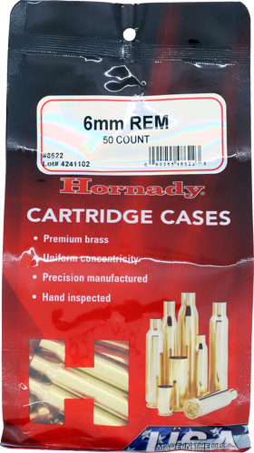 HORNADY UNPRIMED CASES 6MM