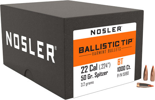 NOSLER BULLETS 22 CAL .224