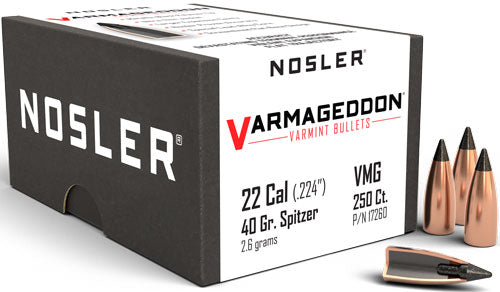 NOSLER BULLETS 22 CAL .224