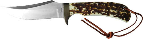 Uncle Henry Knife Staglon 4" - Caper W/leather Sheath