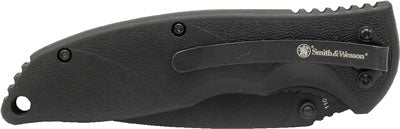 S&w Knife Clip Folder 3.25" - Blade W/free Keychain Btl Opnr