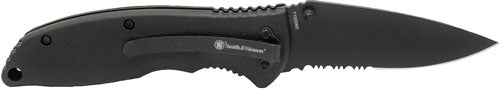 S&w Knife Clip Folder 3.25" - Blade W/free Keychain Btl Opnr