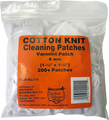 Southern Bloomer .243/6mm/.25 - Cleaning Patch 200-pack