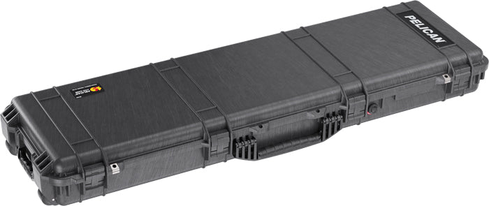 Pelican 1750 Case W/ Wheels - 3 Pc Foam Fits 48" Guns Black