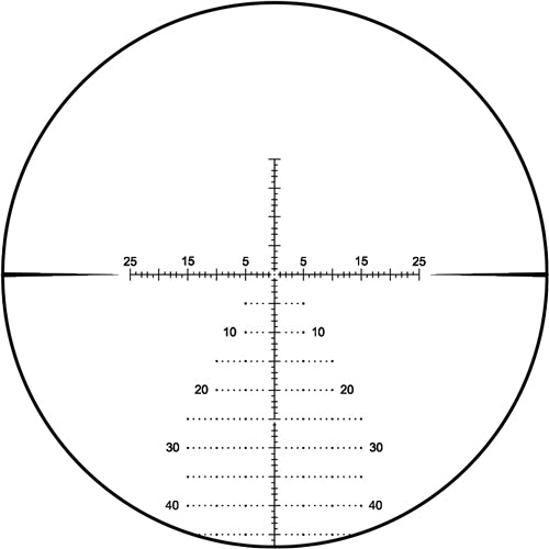 Riton 1 Conquer Scope 6-24x50 - Sf Mpsr Moa Ffp Black