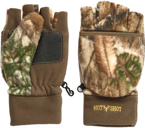 Hot Shot Youth Pop-top Mitten - Bulls-eye Insul Rtedg Lg/xl<