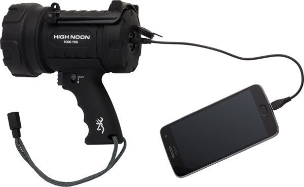 Browning High Noon Led Spotlt - 87-1800 Lumens Rechargeable