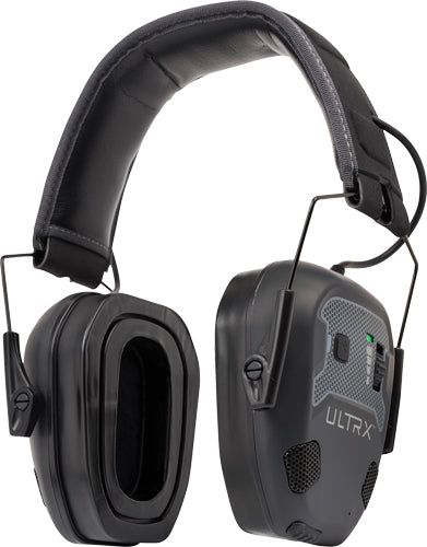 Ultrx Bionic Fuse Bluetooth - Earmuff Midnight Gray 22db