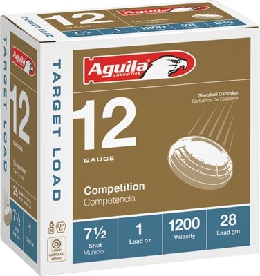 Aguila Shotshell 12ga 2.75" - 1oz #7.5 250rd Case Lot