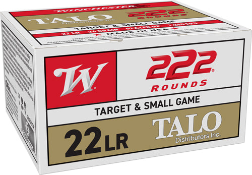 Winchester 22lr 36gr Lead-hp - 222rd 10bx/cs Talo