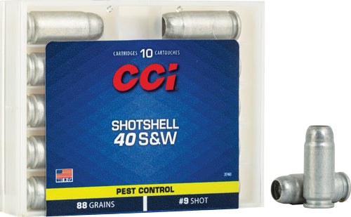 Cci Shotshell 40 Sw 88gr - #9 Shot 10rd 20bx/cs