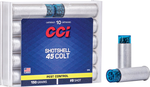 Cci Shotshell 45 Lc 150gr - #9 Shot 10rd 20bx/cs