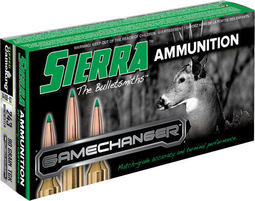 Sierra Gamchanger 243 Win 90gr - Tipped Gameking 20rd 10bx/cs <