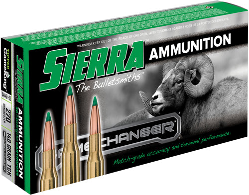 Sierra Gamechanger 270 Win - 140gr Tip Gameking 20rd 10bx/<