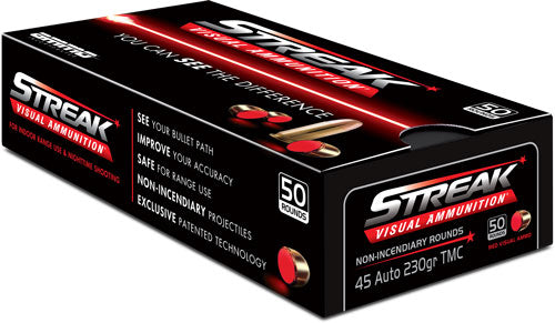 Ammo Inc 45 Acp 230gr Tmc Red - Streak 5ord 20bx/cs