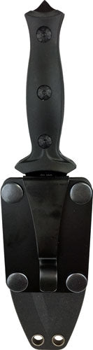 Abkt Elite Boot Knife 3.5" - Blade W/ Metal & Nylon Clips