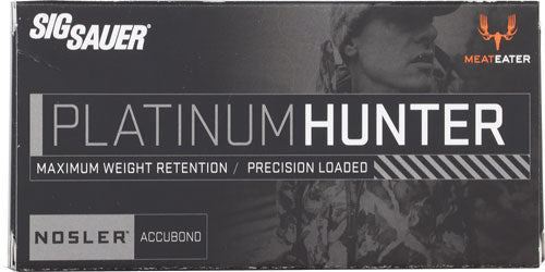 Sig 308 Win 165gr Plantinum - Hunter Accubond 20rd 10bx/cs