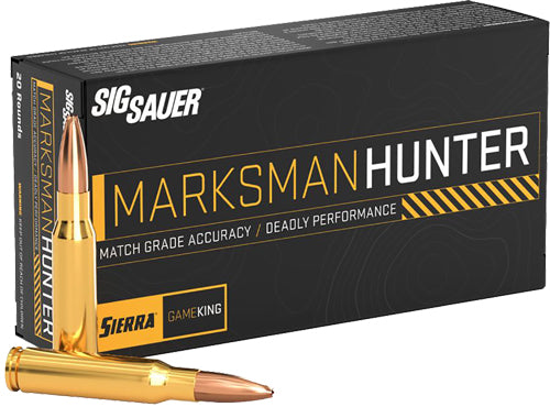 Sig 7mm Rem Mag 160gr Marksman - Hunter Gameking 20rd 10bx/cs