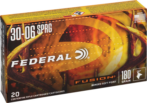 Federal Fusion 30-06 180gr - Fusion 20rd 10bx/cs !