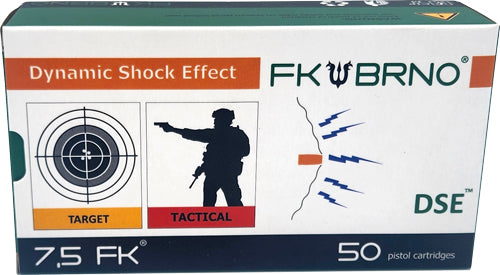 Fk Brno 7.5 F9 101gr Flat Nose - 50rds Per Box Lead Free