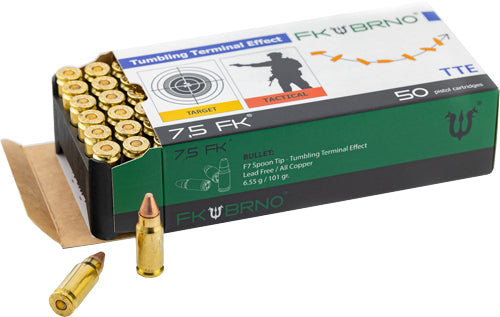 Fk Brno 7.5 Fk Ammo 101gr - Spoon Tip 50rd 12bx Case