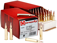 Hornady 223 Rem 55gr Soft - Point 50rd 10bx/cs