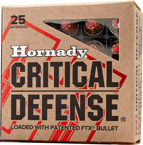 Hornady Critical Defense 327 - Federal 80gr Ftx 25rd 10bx/cs
