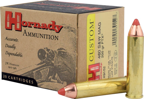Hornady 460 Sw Mag 200gr Ftx - 20rd 10bx/cs