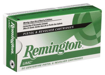 Remington Umc 38 Special - 158gr Lead-rn 50rd 10bx/cs