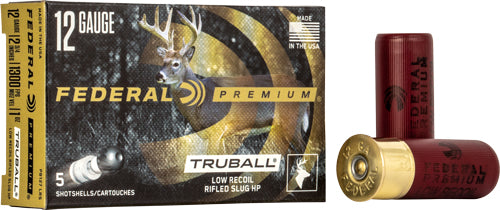 Federal Premium 12ga 2.75" - 1oz Truball Slug 5rd 50bx/cs