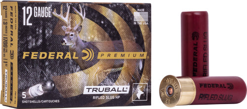 Federal Premium 12ga 3" 1oz - Rifled Slug 5rd 50bx/cs