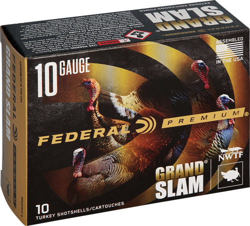 Federal Grandslam 10ga - 3.5" 2oz #4 10rd 5bx/cs