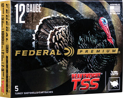 Federal Heavyweight Tss 12ga - 3.5" 2-1/2oz #7	 5rd 10bx/cs