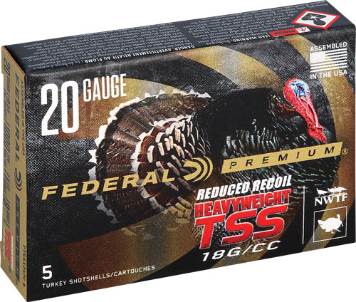 Federal Heavyweight Tss 20ga - 2.75" 1-1/8oz #9 5rd 10bx/cs
