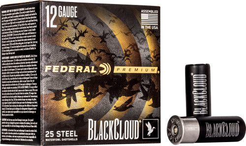 Federal Black Cloud 12ga 2.75" - 1-1/8oz #4 1500fps 25rd 10bx/c